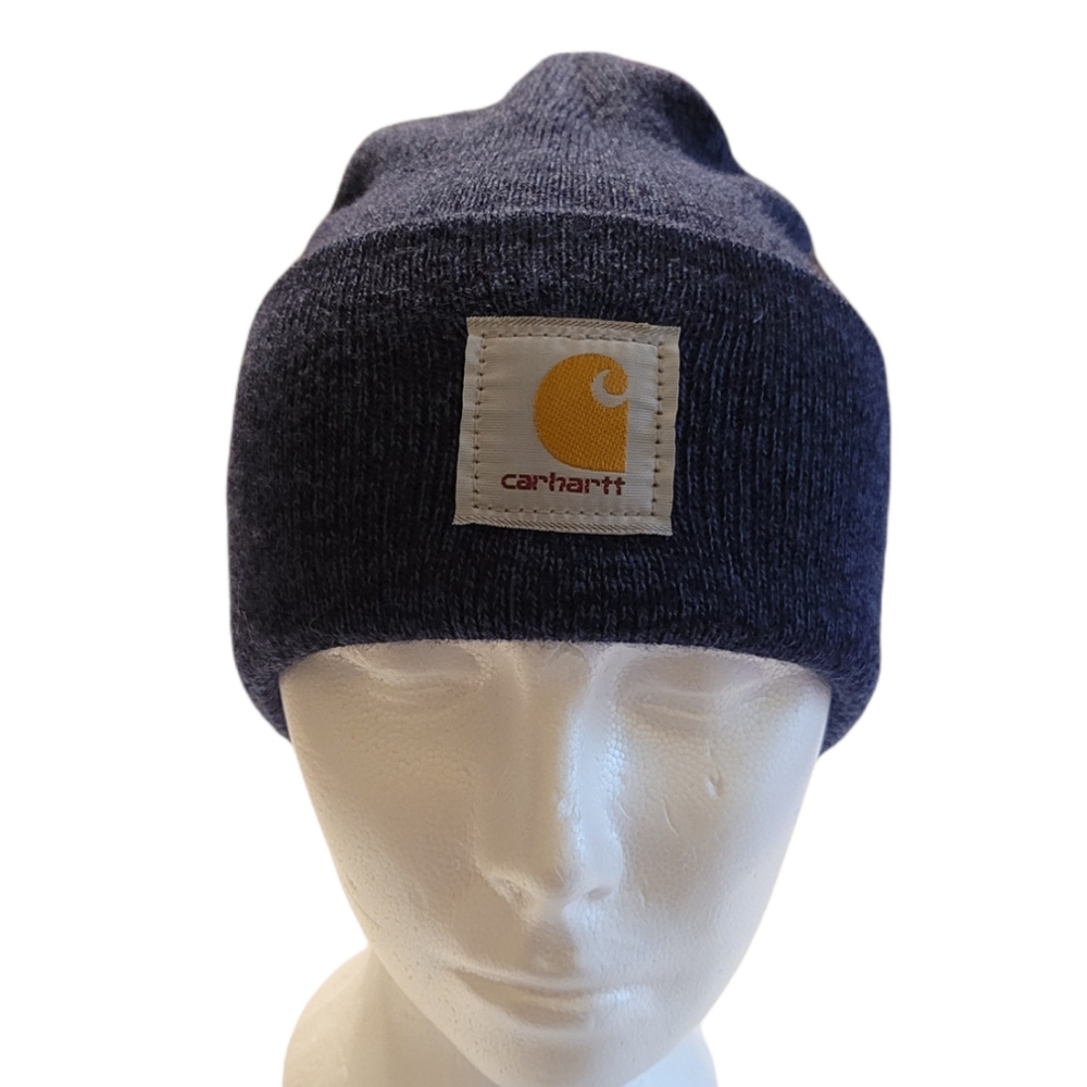 NWOT Carhartt Knit Cuffed Adult Beanie Acrylic A18 Watch Hat - Picture 9 of 11
